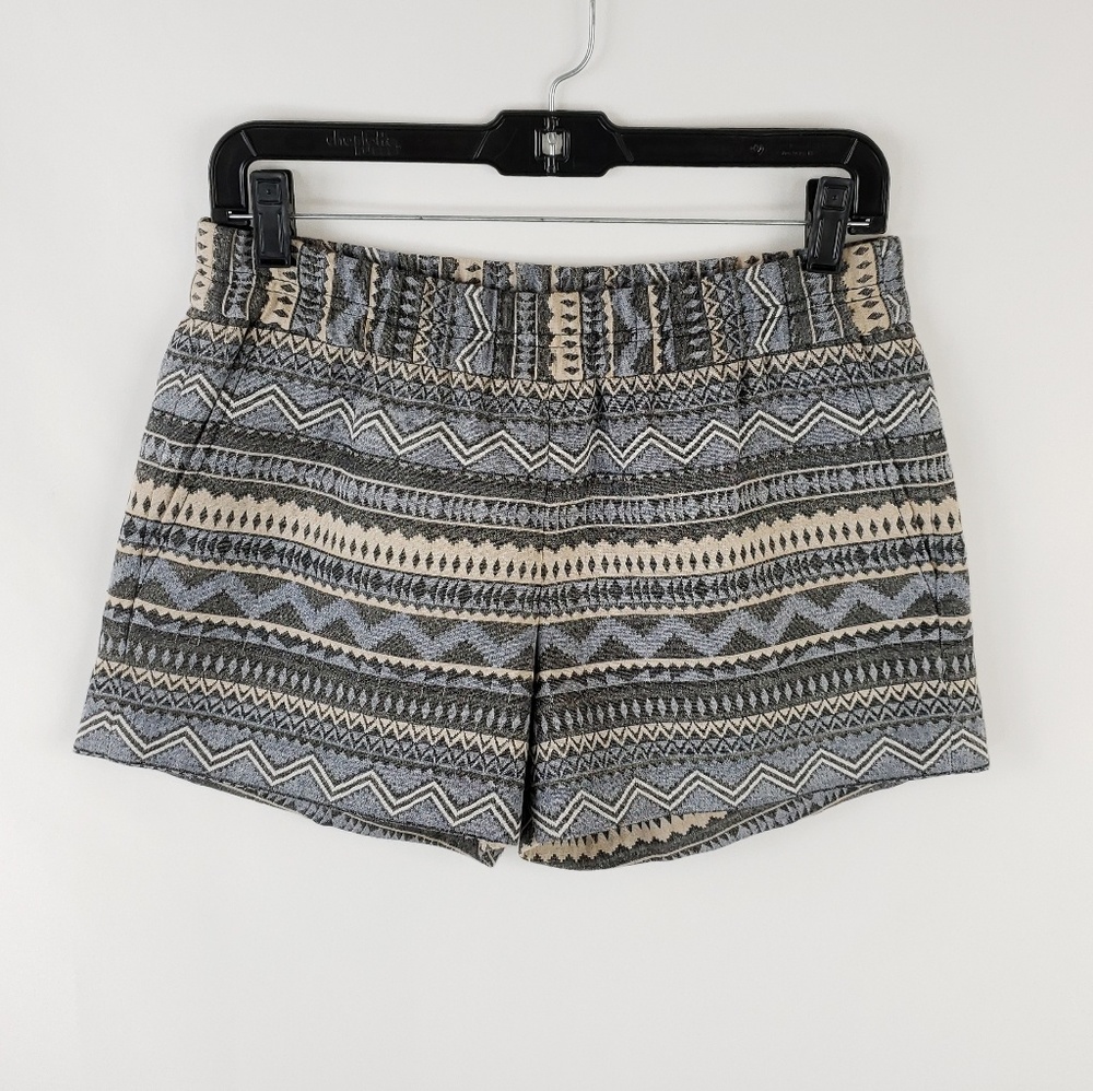 J Crew Womens Aztec Print Shorts Size 2 EUC